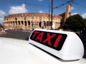 Competition for taxi licences in Rome in 2024